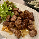 鉄板ベース 栗しん - ステーキ