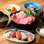 Akame-chan's Sukiyaki course