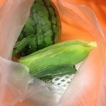 やきもの本舗 - 36位でスイカ、メロン、トウモロコシをゲット