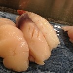 辰巳寿司 - ホタテも甘い♪