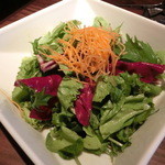 大仙　牛玄亭 - グリーンサラダのバルサミコ酢和え