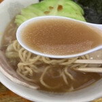 横浜ラーメン厨房 うえむらや - スープ