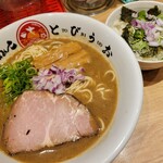 焼きあご煮干しらぁめん とびうお - いつもこのパターンです