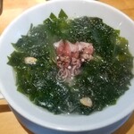 麺家 たけ田 - わかめらぁ麺（限定）