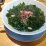 麺家 たけ田 - わかめらぁ麺（限定）