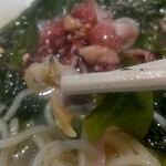 麺家 たけ田 - あさりむき身