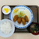 カキフライ定食