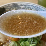 丸源ラーメン - スープ
