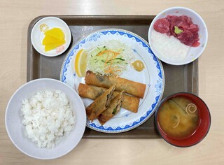 Maguro Resutoran - まぐろ春巻き定食