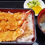 天丼 竹(えび3本入り)