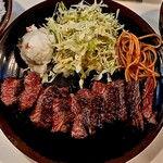 Wafuu Guriru Maruhikotei - 牛ハラミステーキ定食   1,280円