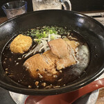 ちかっぱ豚骨ラーメン - 黒