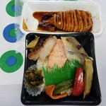 魚道楽 富惣 - 料理写真:３種の西京焼弁当。