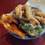 館野食堂 - 天丼の裏側