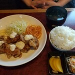 館野食堂 - チキン南蛮定食 950円 税別