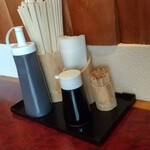 館野食堂 - 卓上調味料