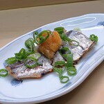 家庭料理 小川 - あじの塩焼き