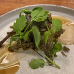 Imparfait - カマスのわかごぼう添え♪