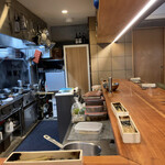 Imparfait - カウンターのみの店内♪