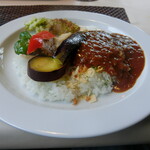 森のオーベルジュ greenbell - カレーをかけたところ