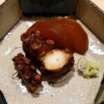 鮨 海宇 - 煮蛸