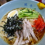 珉亭 - July, 2013　冷やしそば　大　850円（当時）