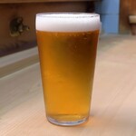家庭料理 小川 - スーパードライ生ビール