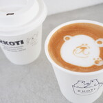 2KOTI - 【2023.03】紅茶(税込450円)、カフェラテ(税込600円)