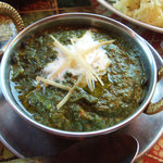 アヒリヤ - パラクパニール(1060円)