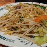 熱烈中華食堂 日高屋 - 野菜炒め￥450肉なしのぶんやすいが安かろうまずかろうか