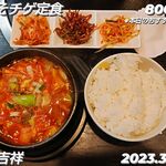 吉祥 - みそチゲ定食