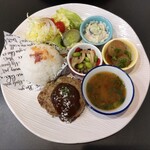 BA-BA MAMA - 料理写真:ワンプレートハンバーグランチ