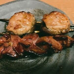串市 - 椎茸肉詰めとレバーのタレ^ - ^