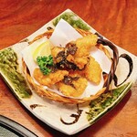 いちもん家 - 名物うつぼ唐揚 税込528円