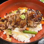 Shikino Izakaya Matsukaze - 牛ロースステーキ丼