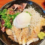 いちもん家 - 土佐海鮮三色丼