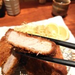 kushikatsudankea-ru - 後日のロース＆ヒレ(100g)のWカツ定食1,350円✨揚げ立ては格別です。