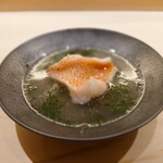 鮨 なんば - キンキの煮付け　柔らかい身を甘味のつゆでいただく