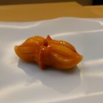 鮨 なんば - 赤貝(閖上赤貝)　厚みと最高の弾力！