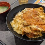 資さんうどん - カツとじ丼