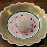 味ごよみ宮田 - かわはぎ刺身　肝醤油