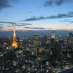 Bar＆Lounge MAJESTIC - 東京タワーを中心に一望できる夜景が目の前なのはうれしい！