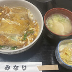 お食事処みなり - カツ丼 (大盛り)