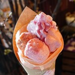 TERAKADO COFFEE - 【2023.03】さくらのクレープ(レギュラーサイズ・税込1,100円)