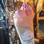 TERAKADO COFFEE - 【2023.03】さくらのクレープ(レギュラーサイズ・税込1,100円)