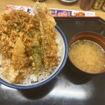 天丼てんや - 桜海老天丼 大盛