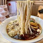 世田谷中華そば 祖師谷七丁目食堂 - 煮干醤油わんたん 950円＋焼豚150円