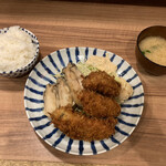 Tonkatsu Odayasu - カキミックス定食