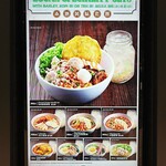 Kaki Makan Cafe - メニューボード