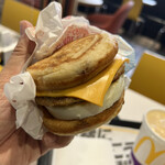 マクドナルド - マックグリドル　ソーセージエッグ